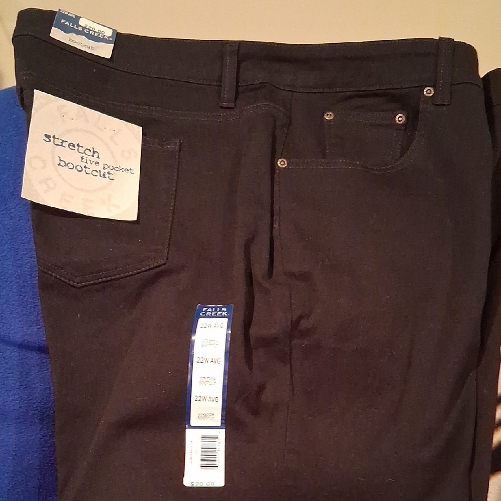 Black Bootcut Jeans